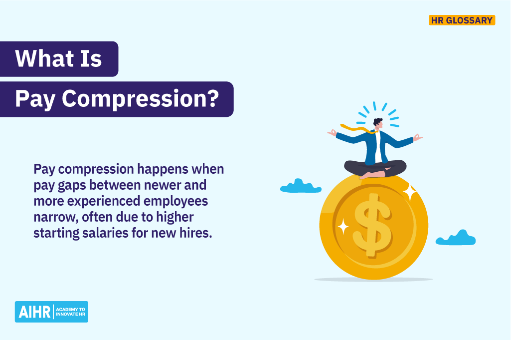 Definition of the term "pay compression."